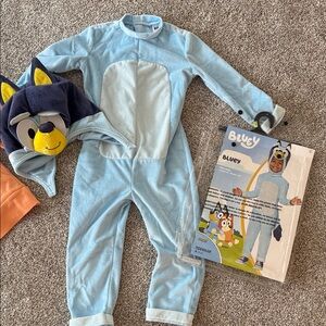 Bluey Kids Costume with Headpiece W/ adult sweatshirts